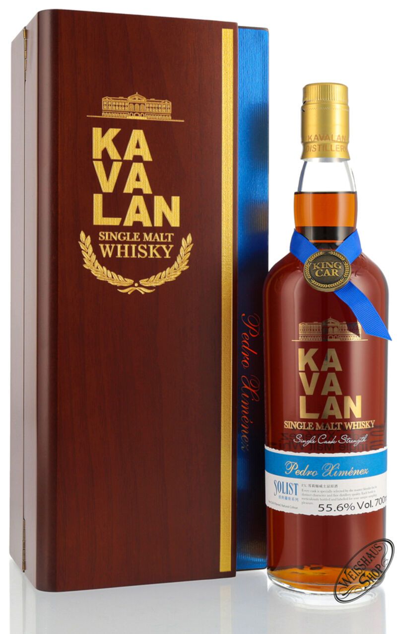 Kavalan Solist PX Sherry Whisky 55,6% vol. 0,70l | Weisshaus