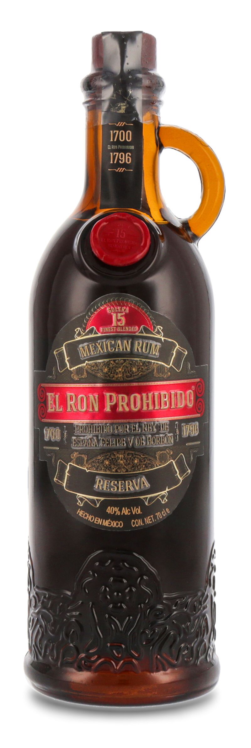 El Ron Prohibido 15 YO Rum 40% vol. 0,70l