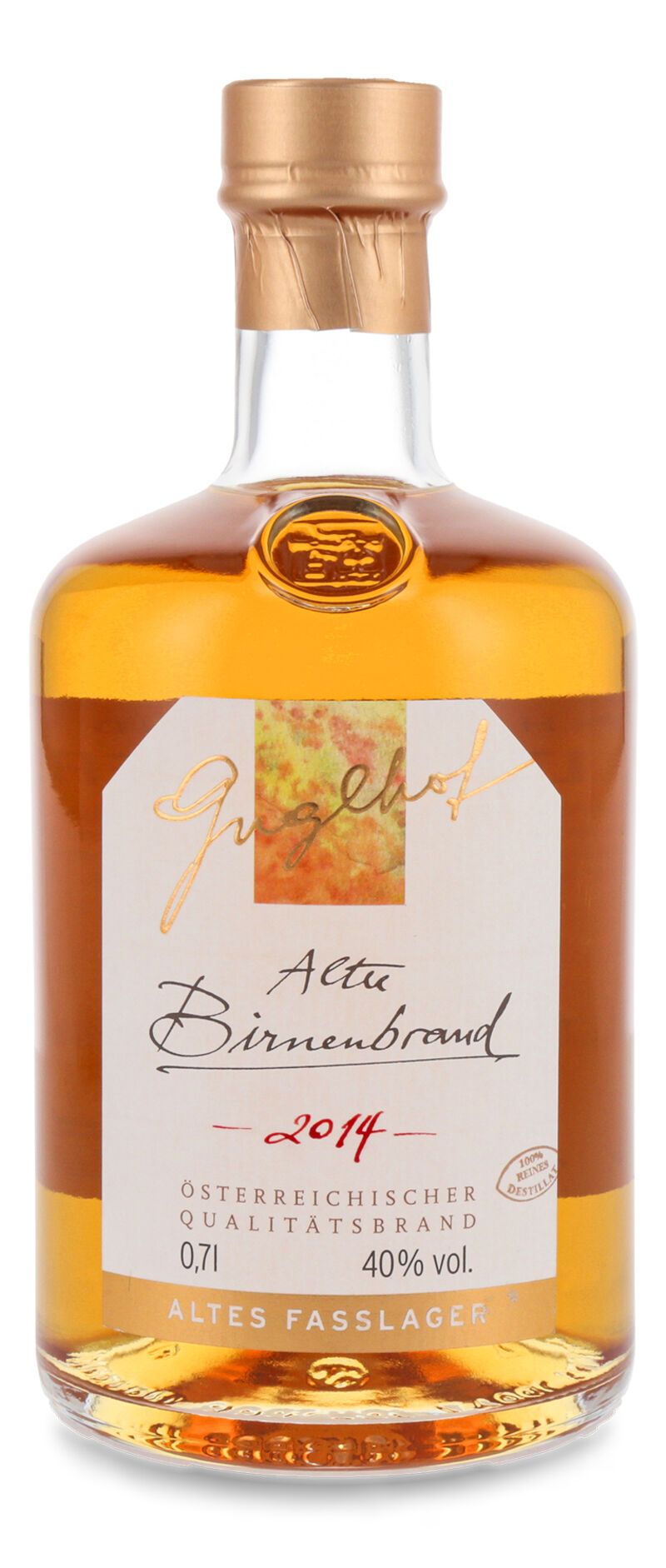 Guglhof Alter Birnen Brand 40% vol. Jahrgangsbrand 0,70l
