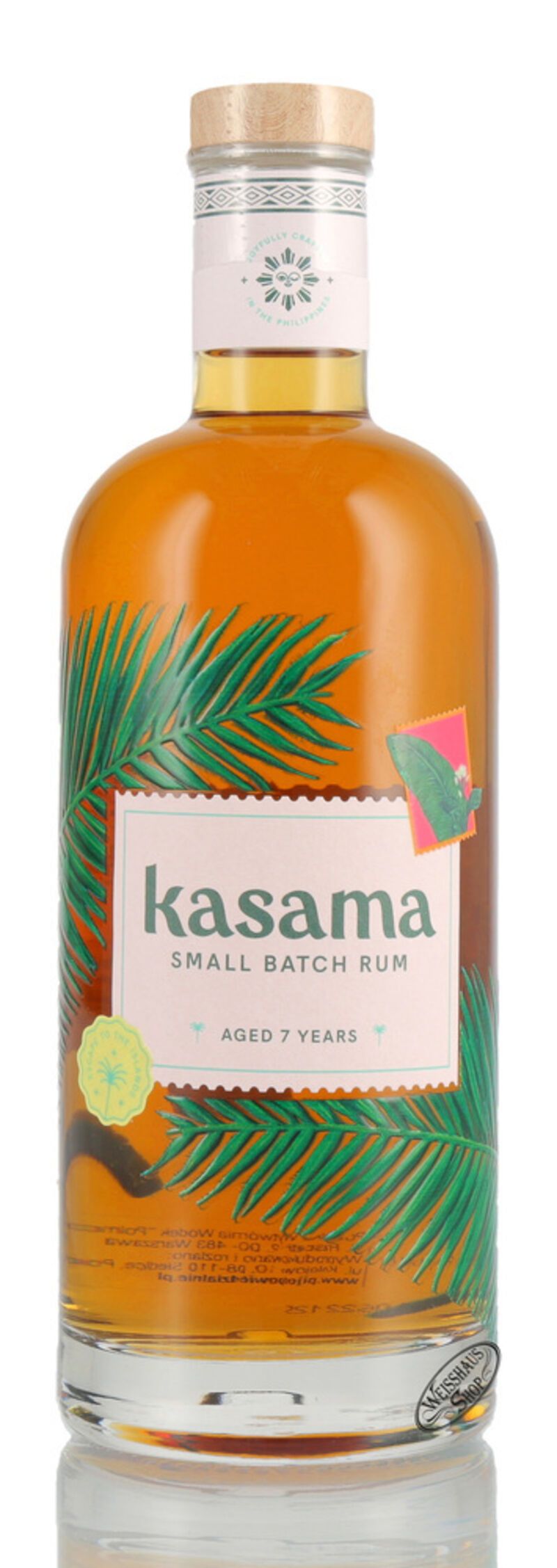Kasama 7 YO Small Batch Rum 40% vol. 0,70l