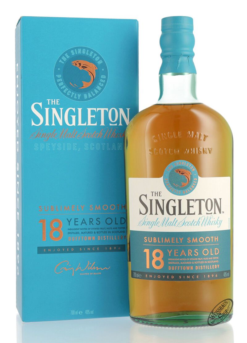 Singleton of Dufftown 18 YO Whisky 40% vol. 0,70l Singleton of Dufftown 18 YO Whisky 40% vol. 0,70l
