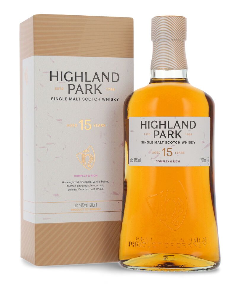 Highland Park 15 YO Whisky 44% vol. 0,70l