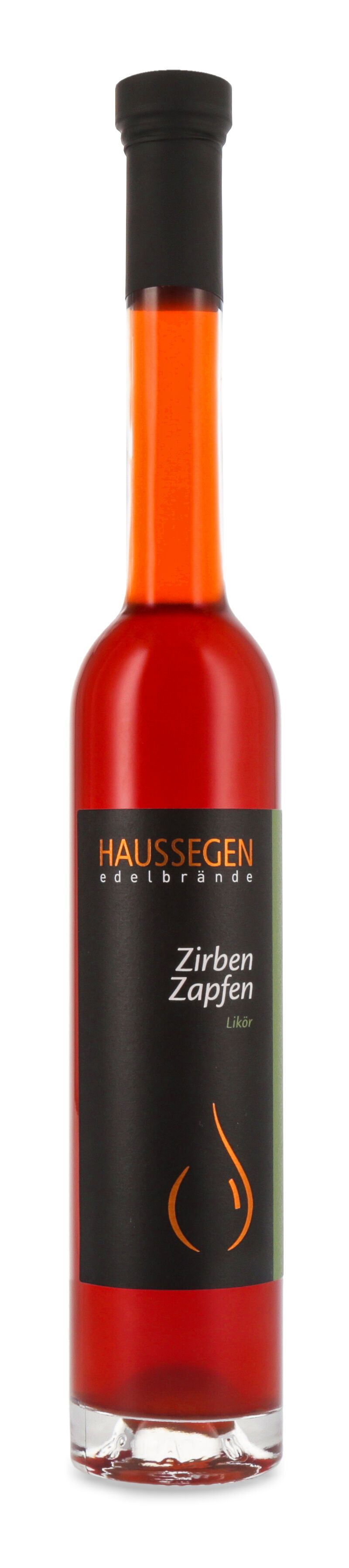 Haussegen Zirben Zapfen Likör 35% vol. 0,35l