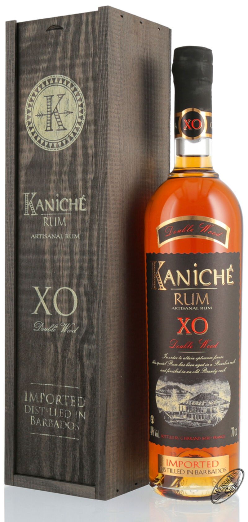 Kaniché XO Double Wood Rum 40% vol. 0,70l