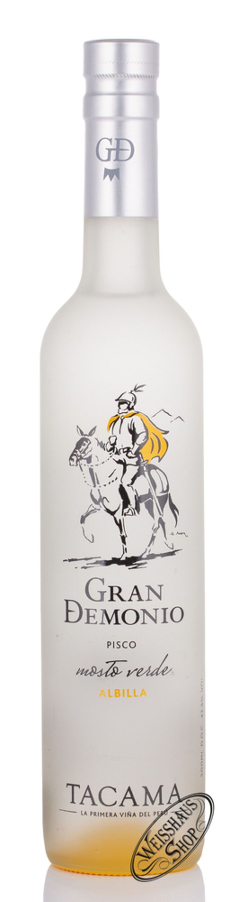 Gran Demonio Mosto Verde Pisco Albilla 42,5% vol. 0,50l