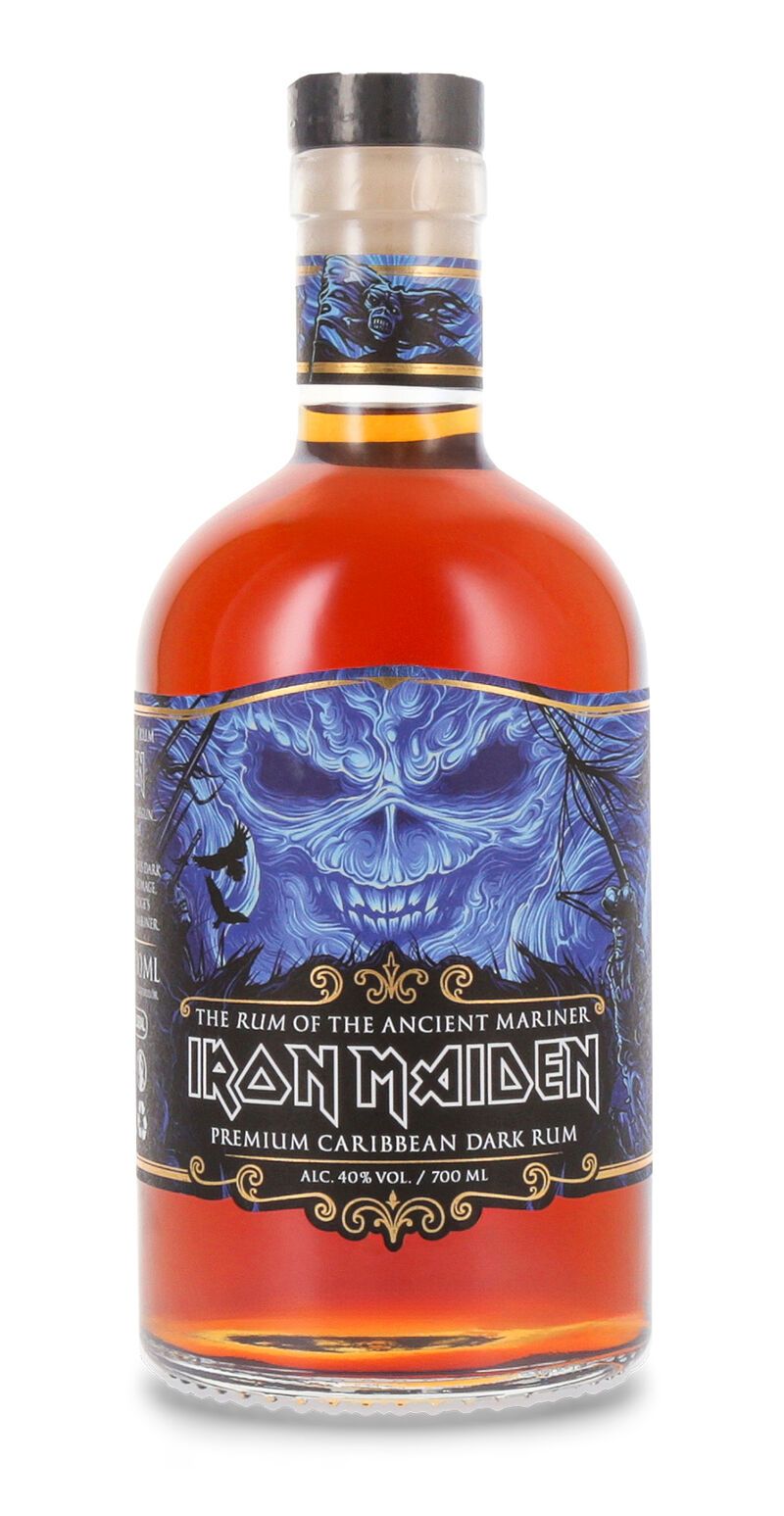 Iron Maiden Premium Caribbean Dark Rum 40% vol. 0,70l