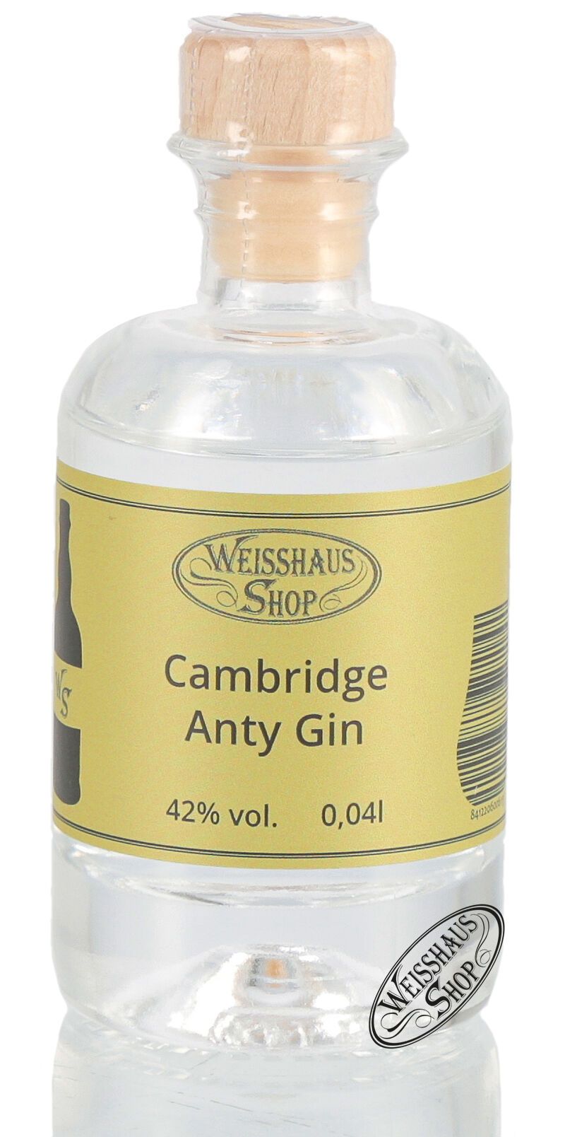Cambridge Anty Gin 42% vol. 0,04l Weisshaus Sample Cambridge Anty Gin 42% vol. 0,04l Weisshaus Sample