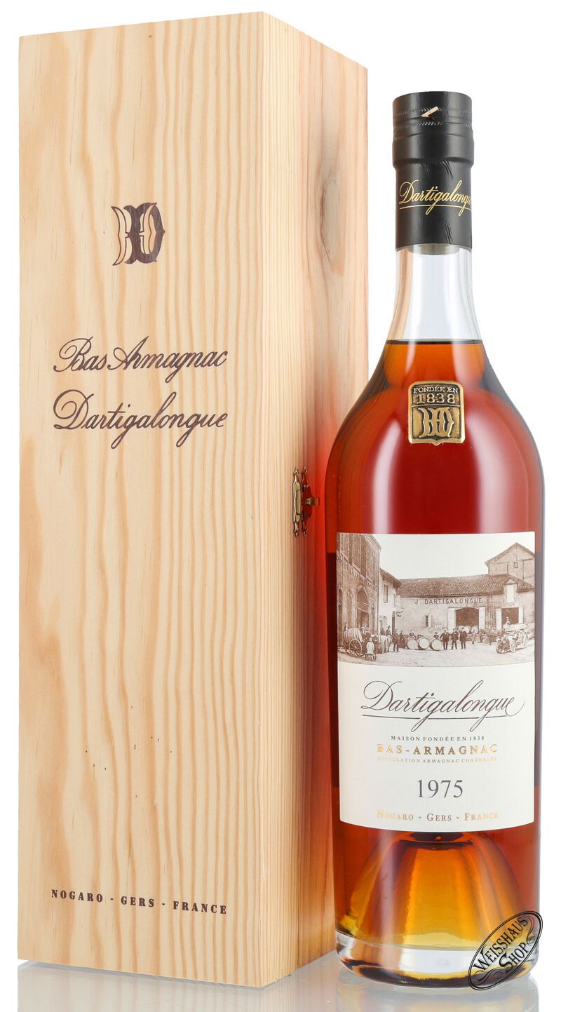 Dartigalongue Vintage 1975 Armagnac 40% vol. 0,70l Dartigalongue Vintage 1975 Armagnac 40% vol. 0,70l