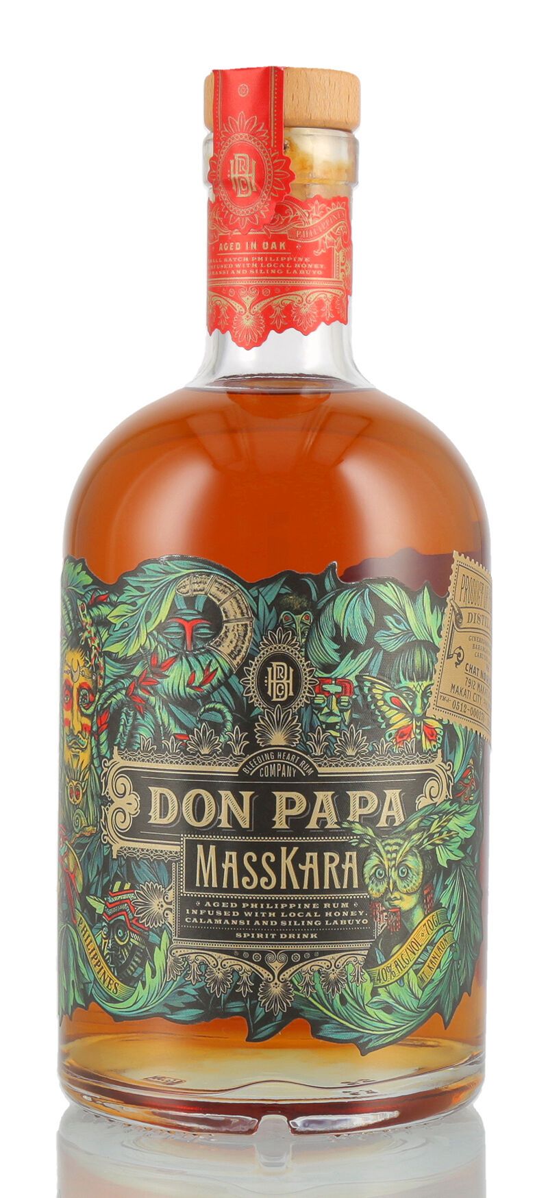 Don Papa Masskara Spiced 40% vol. 0,70l