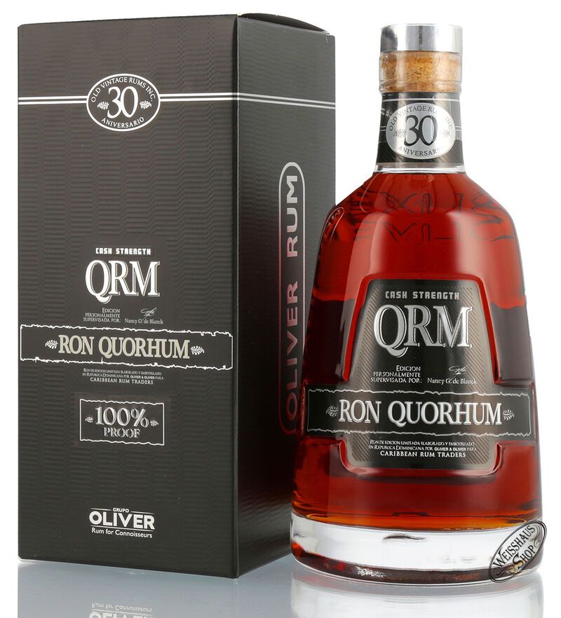 Quorhum 30 Aniversario Cask Strength Rum 50% vol. 0,70l Quorhum 30 Aniversario Cask Strength Rum 50% vol. 0,70l