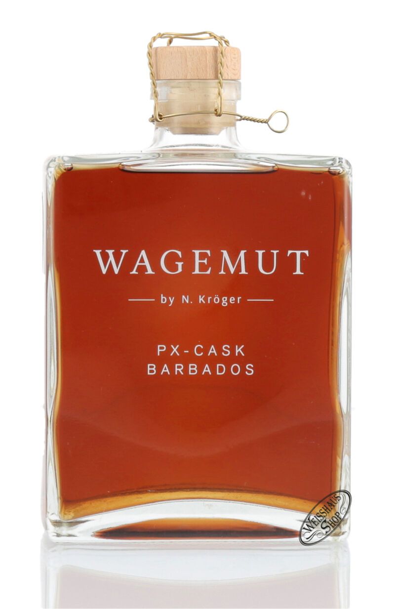 Wagemut PX Cask Rum by N. Kröger 40,3% vol. 0,70l Wagemut PX Cask Rum by N. Kröger 40,3% vol. 0,70l