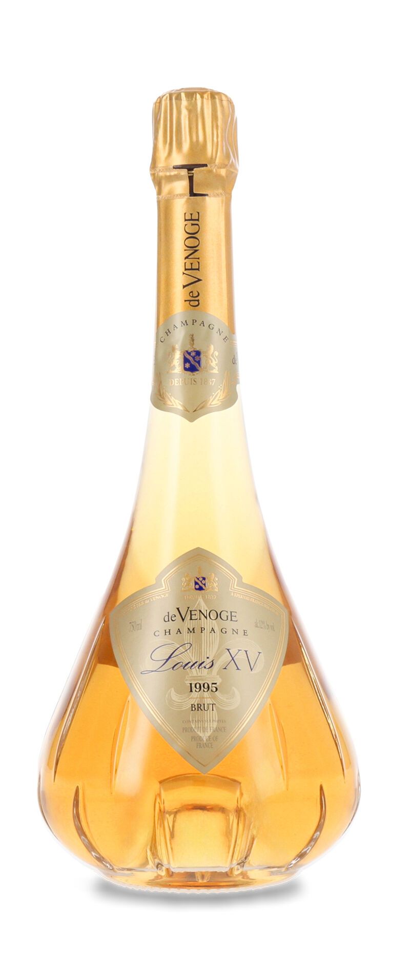 De Venoge Louis XV Vintage 1995 Champagner 12% vol. 0,75l Geschenkkarton