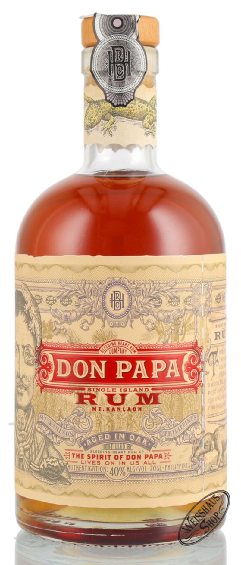 Don Papa Rum 40% vol. 0,70l Don Papa Rum 40% vol. 0,70l
