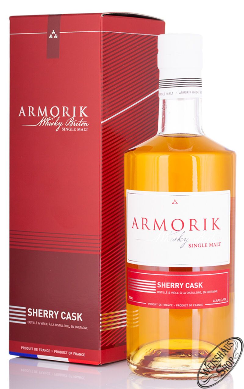 Armorik Sherry Cask Single Malt Whisky 46% vol. 0,70l