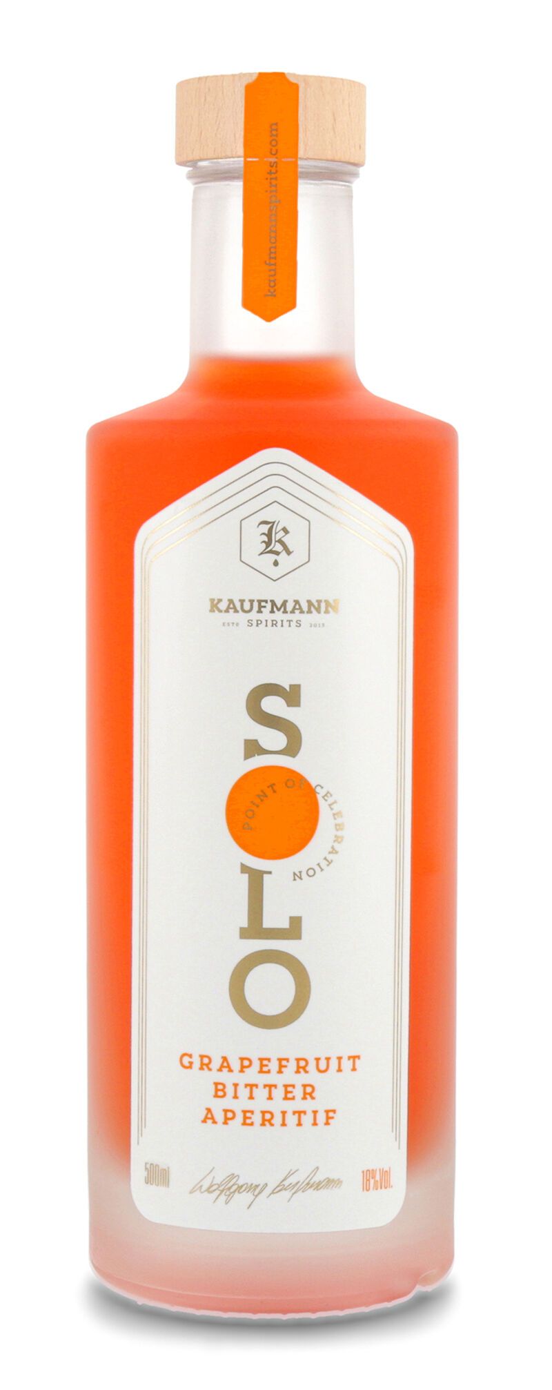 SOLO Aperitif Grapefruit 18% vol. 0,50l SOLO Aperitif Grapefruit 18% vol. 0,50l