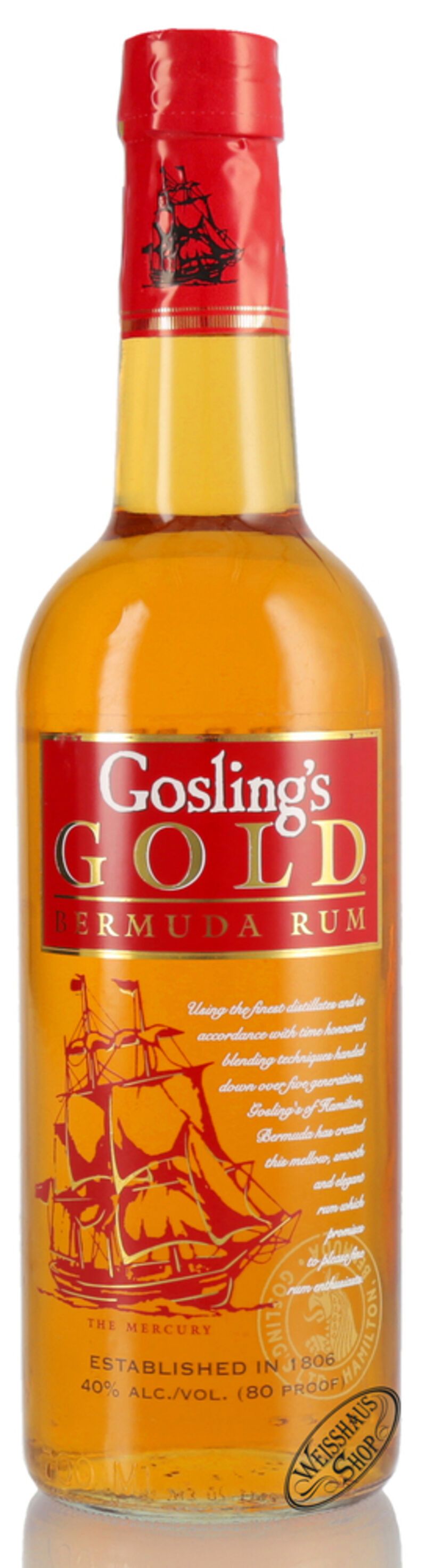 Gosling Gold Seal Gold Rum 40% vol. 0,70l