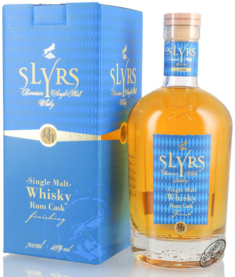 Slyrs Rum Cask Finish Whisky 46% vol. 0,70l