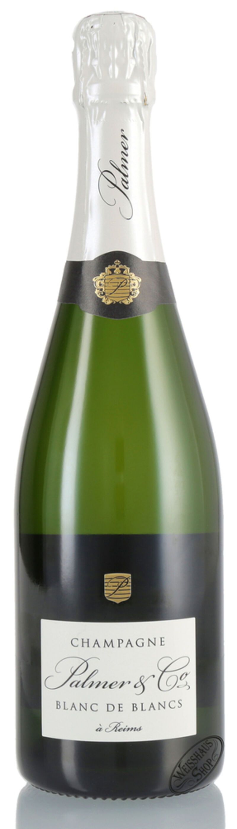 Palmer & Co Champagner Blanc de Blancs 12% vol. 0,75l Palmer & Co Champagner Blanc de Blancs 12% vol. 0,75l