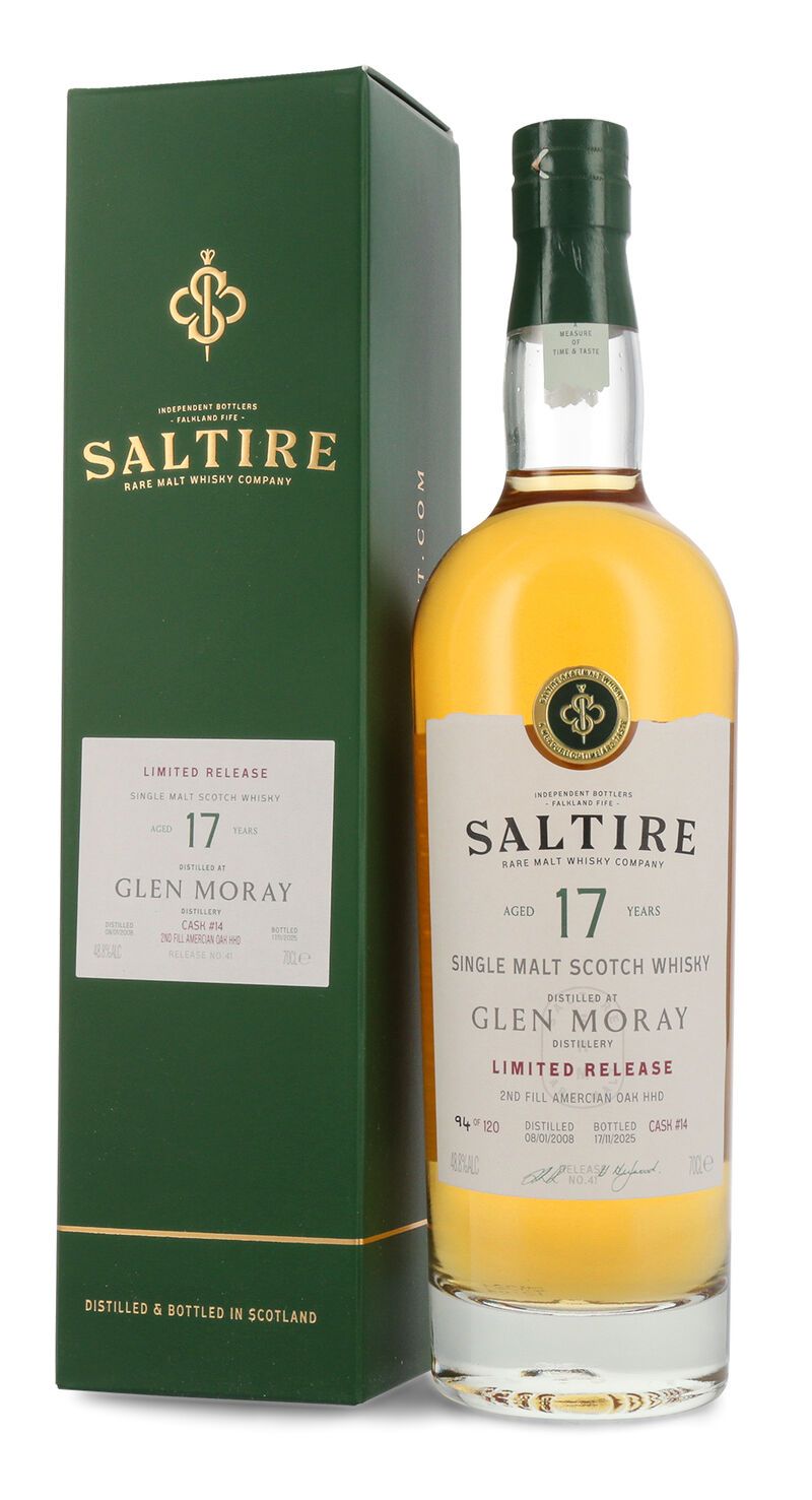 Glen Moray 17 YO Whisky 48,8% vol. 0,70l