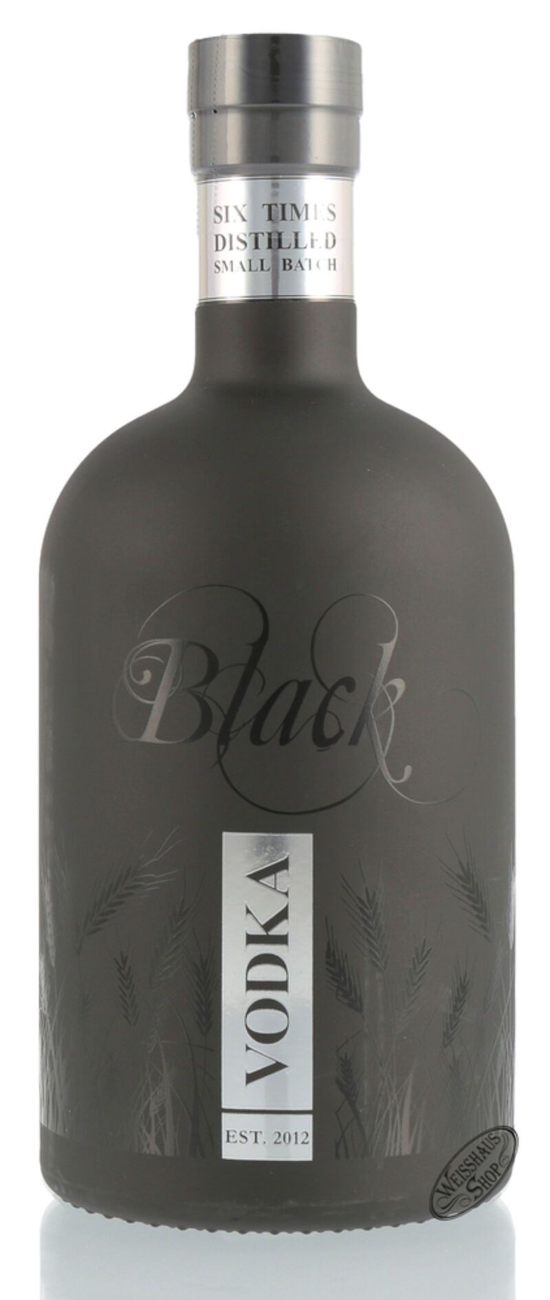 Gansloser Black Vodka con gradazione del 40 in vol. 0,70l Weisshaus Shop