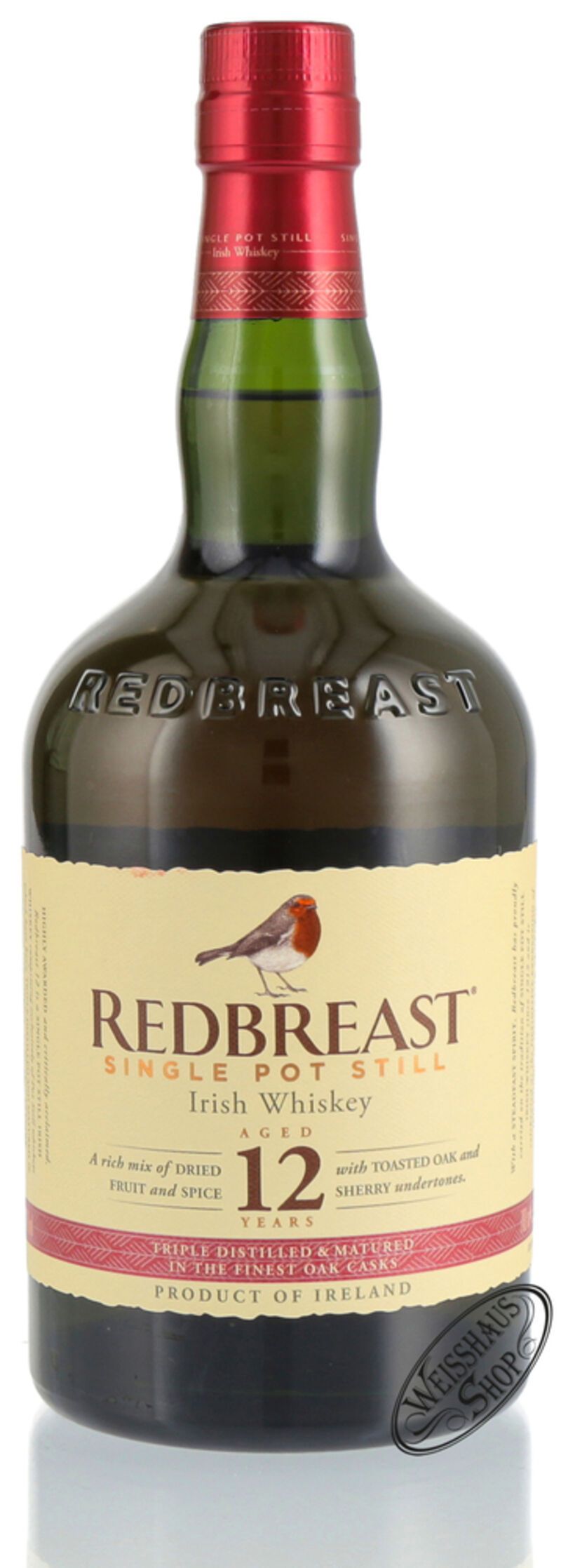 Redbreast 12 YO Irish Whiskey 40% vol. 0,70l