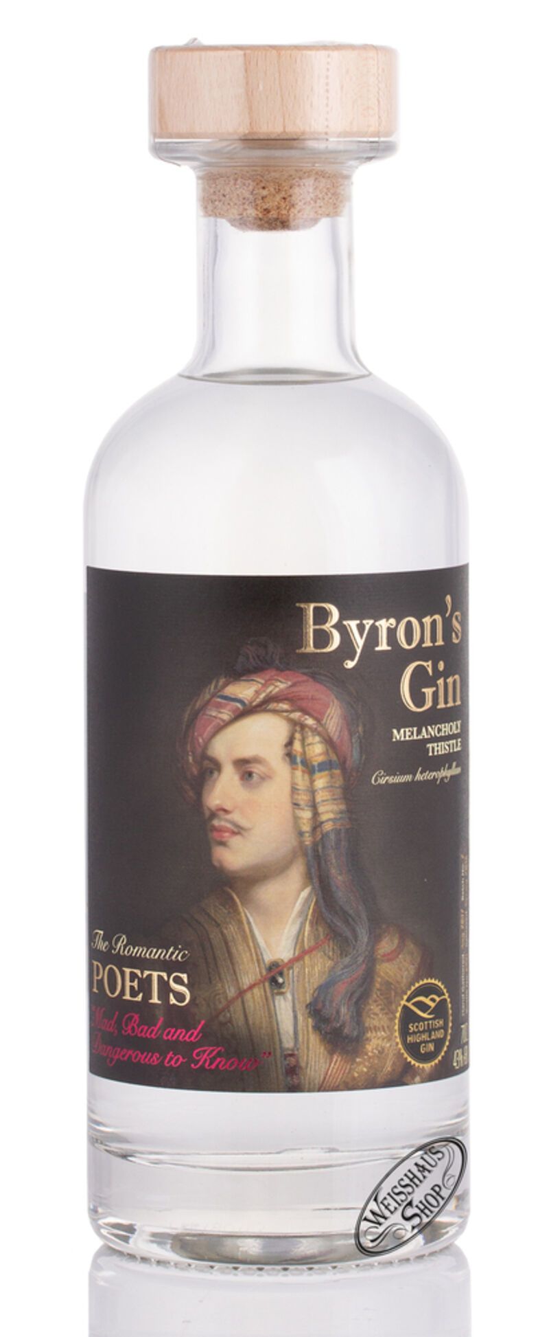 Lord Byron's Melancholy Thistle Gin 43% vol. 0,70l Lord Byron's Melancholy Thistle Gin 43% vol. 0,70l