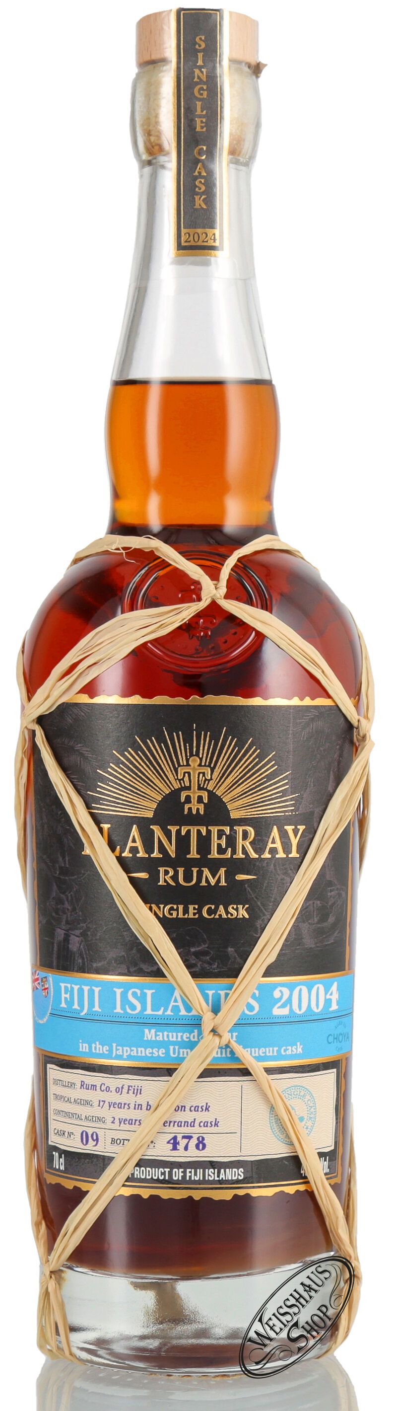 Planteray Fiji Vintage 2004 Single Cask Rum 48,4% vol. 0,70l Planteray Fiji Vintage 2004 Single Cask Rum 48,4% vol. 0,70l