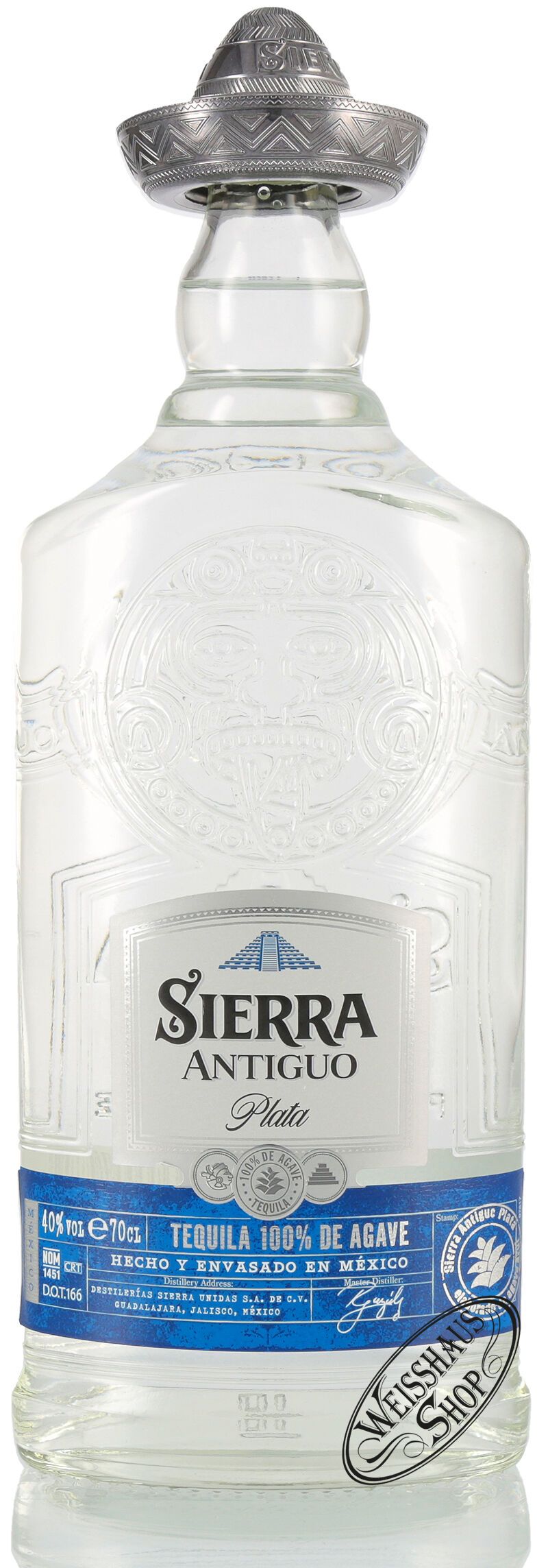 Sierra Tequila Antiguo Plata 40% vol. 0,70l Sierra Tequila Antiguo Plata 40% vol. 0,70l