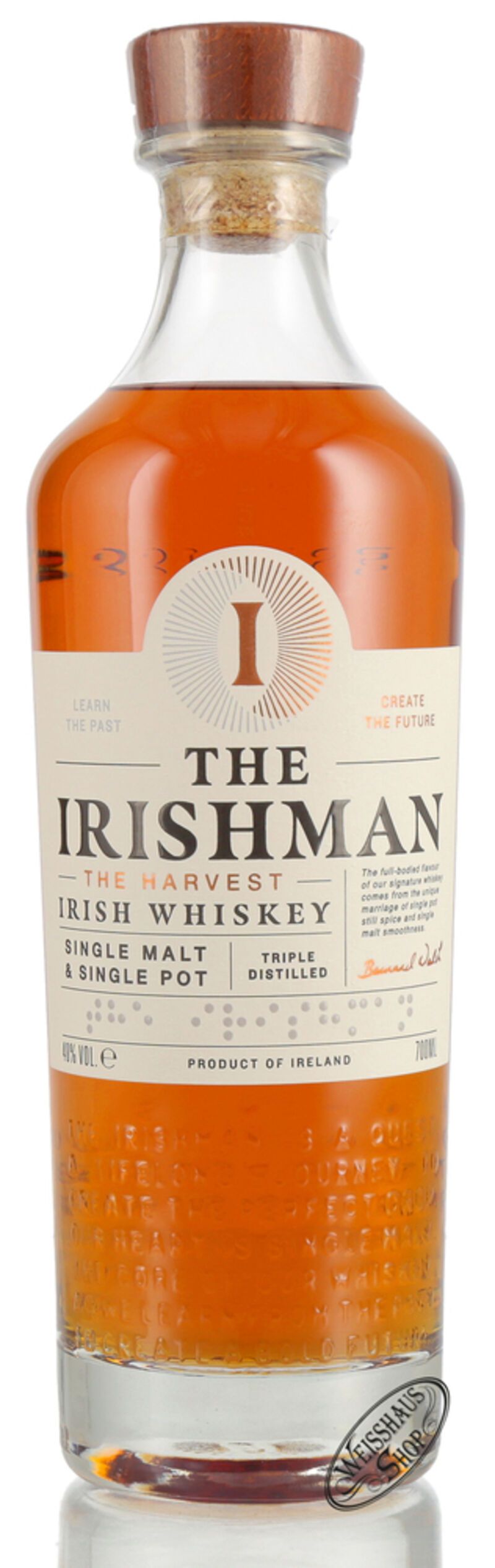 The Irishman The Harvest Irish Whiskey 40% vol. 0,70l