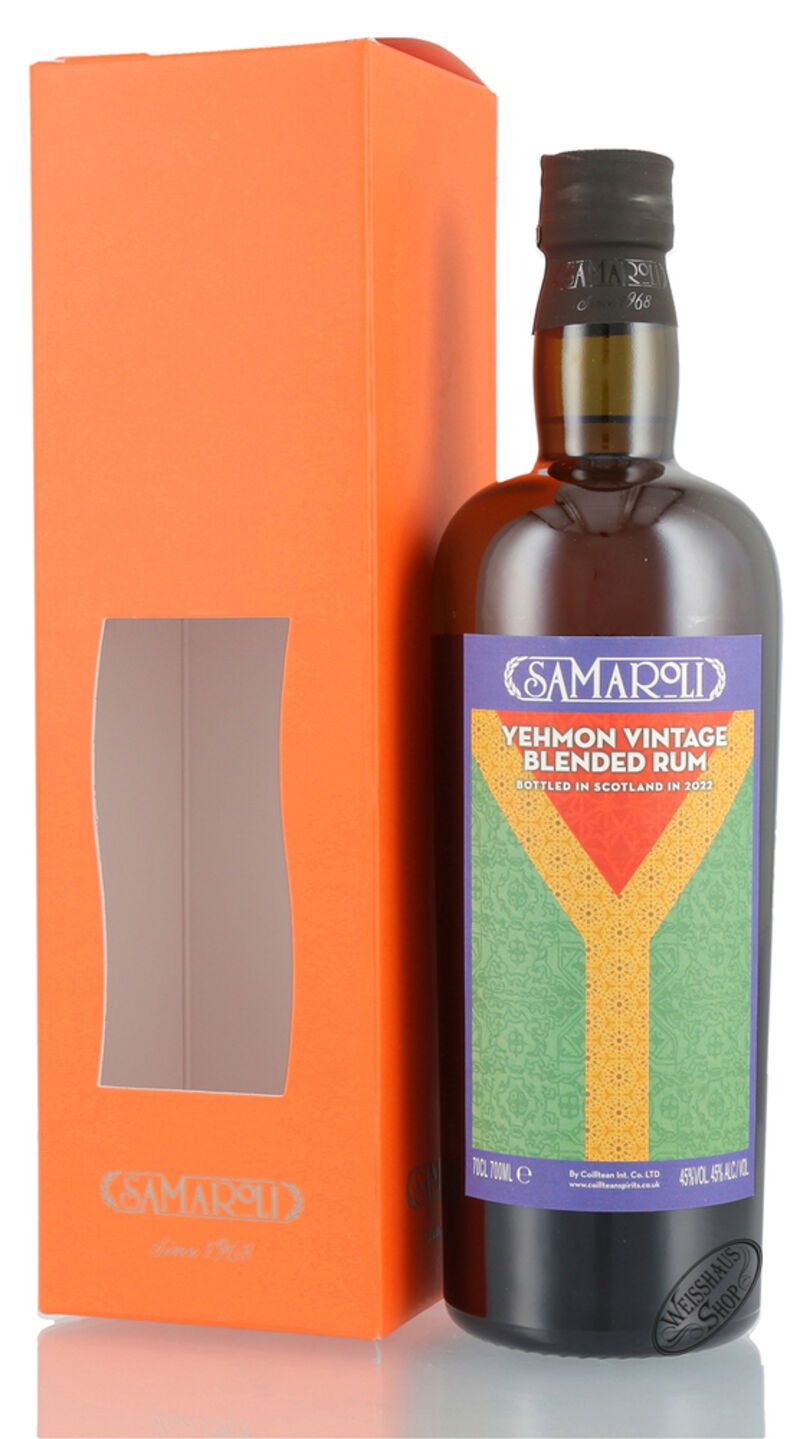 Samaroli Yehmon Vintage Blended Rum 45% vol. 0,70l