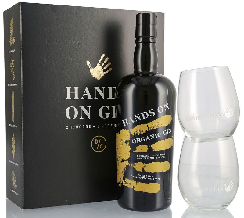 Gölles Hands on Gin Geschenk-Set 46,5% vol. 0,70l