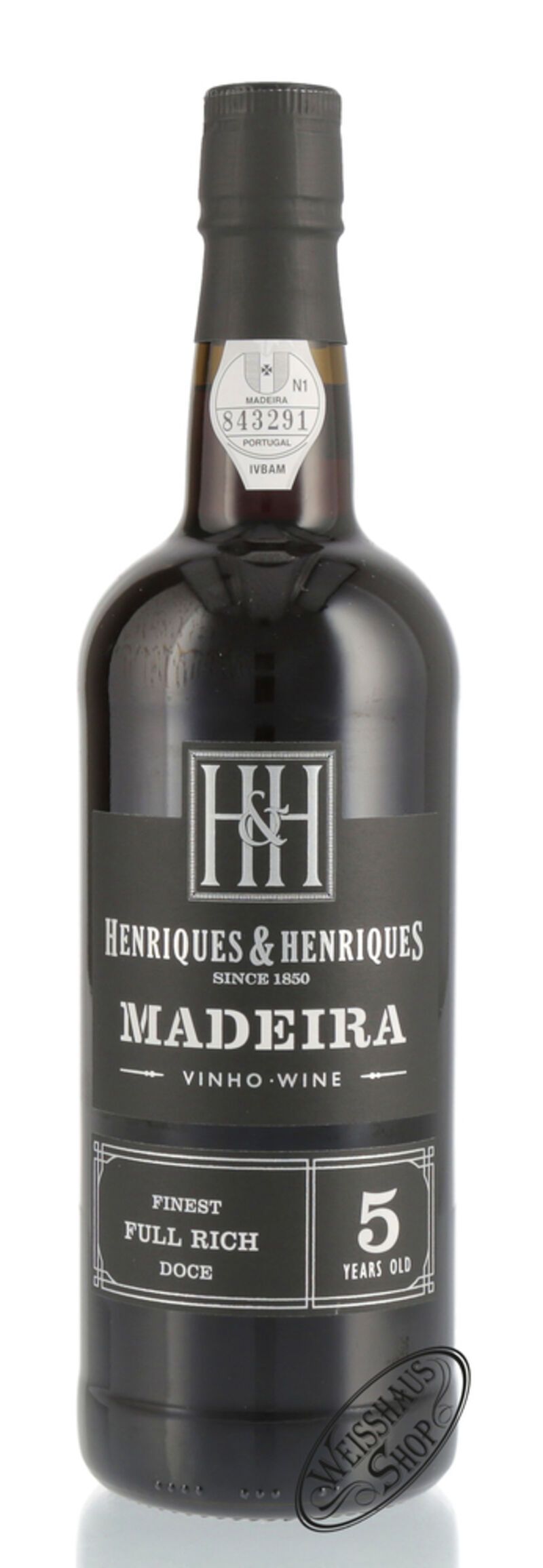 Henriques & Henriques Madeira Finest Full Rich Aged 5 YO 19% vol. 0,75l