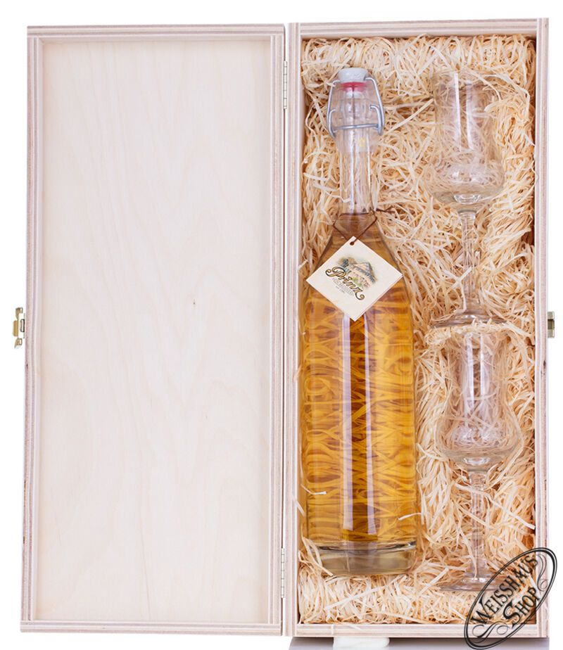 Prinz Edle Marille Geschenk-Set 41% vol. 0,50l
