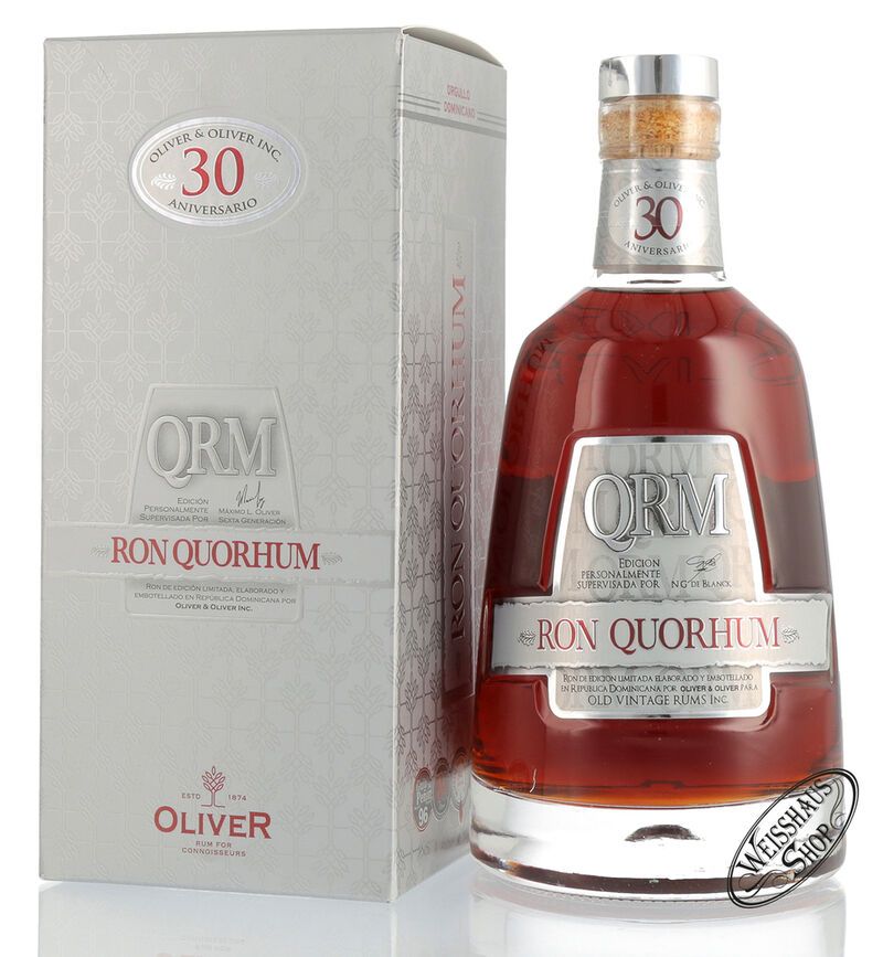 Quorhum QRM 30 Anos Solera 40% vol. 0,70l
