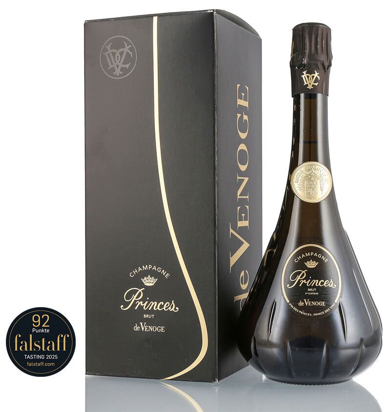 De Venoge Princes Champagner Brut N.V. 12% vol. 0,75l Geschenkkarton De Venoge Princes Champagner Brut N.V. 12% vol. 0,75l Geschenkkarton
