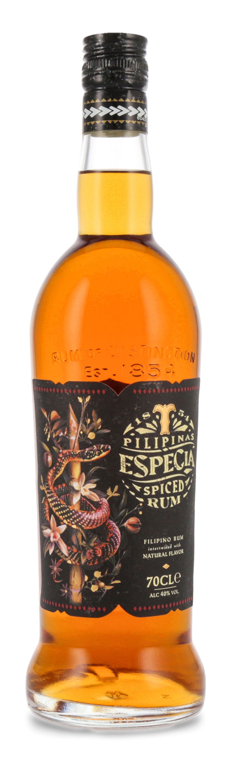 Tanduay Especia Spiced Rum 40% vol. 0,70l