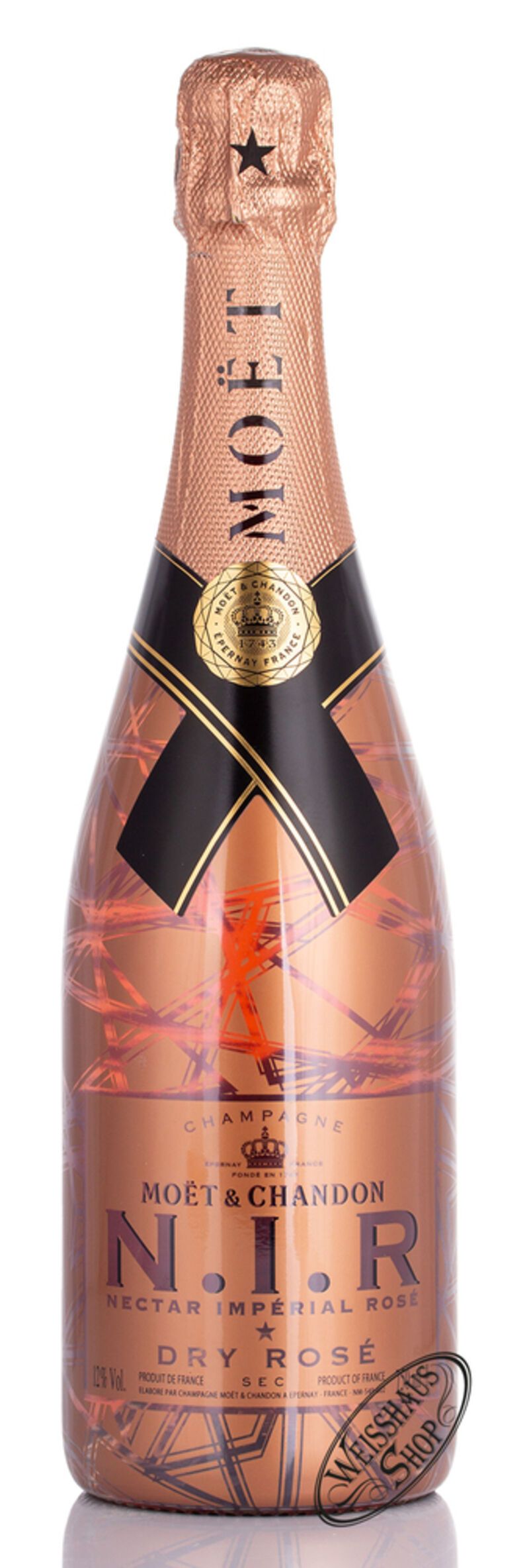 Moet & Chandon Nectar Impérial Rosé Champagner 12% vol. 0,75l Moet & Chandon Nectar Impérial Rosé Champagner 12% vol. 0,75l