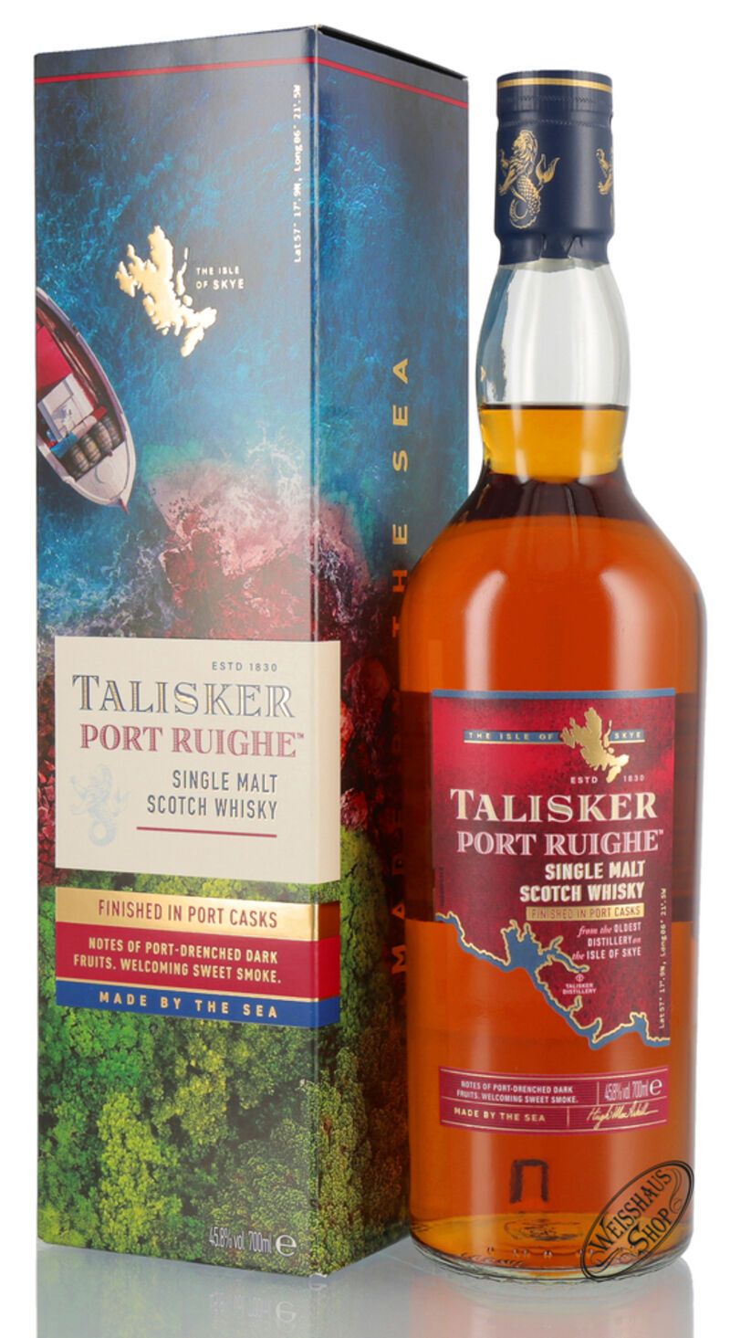 Talisker Port Ruighe Whisky 45,8% vol. 0,70l Talisker Port Ruighe Whisky 45,8% vol. 0,70l