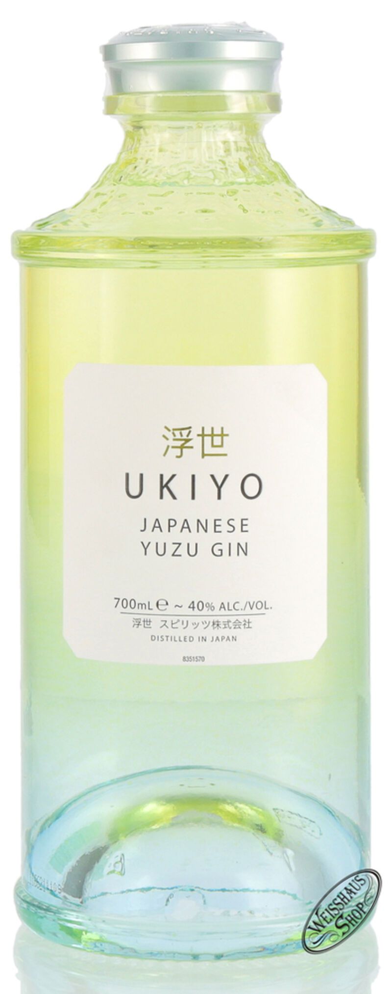 Ukiyo Japanese Yuzu Citrus Gin 40% vol. 0,70l Ukiyo Japanese Yuzu Citrus Gin 40% vol. 0,70l