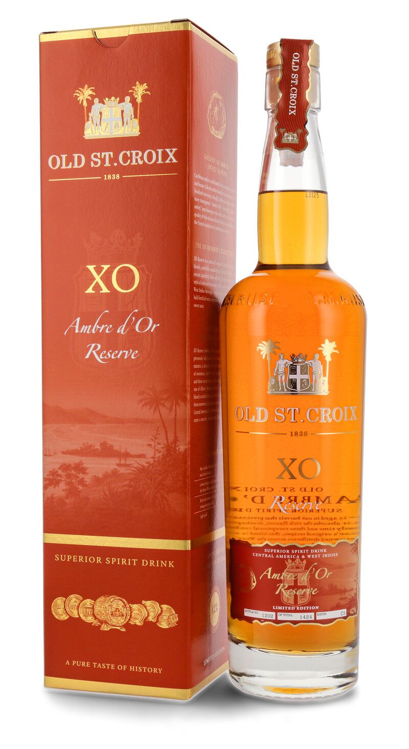 Old St. Croix XO Reserve Ambre d'Or 42% vol. 0,70l