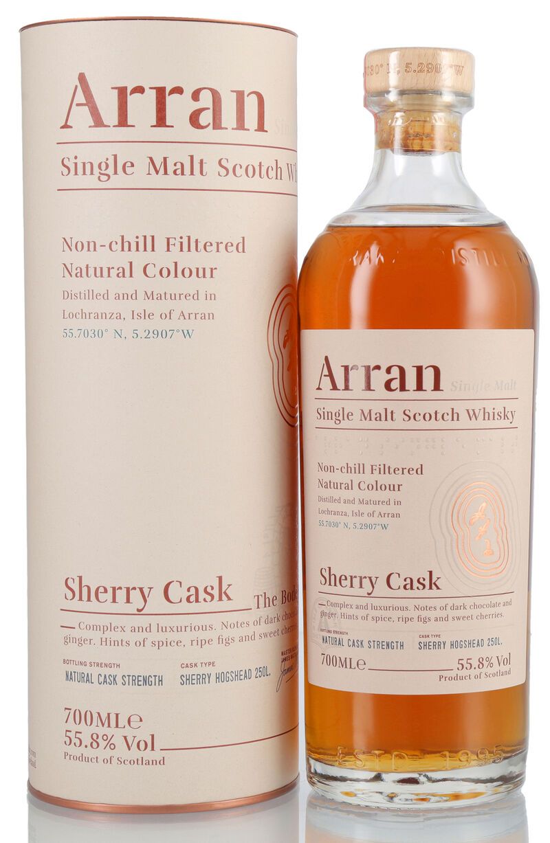 The Arran Sherry Cask The Bodega Whisky 55,8% vol. 0,70l