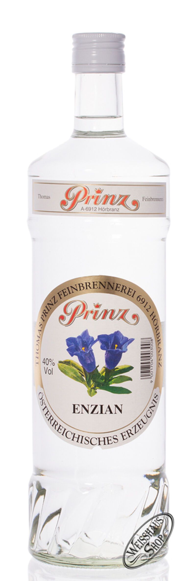 Prinz Enzian Schnaps 40% vol. 1,0l