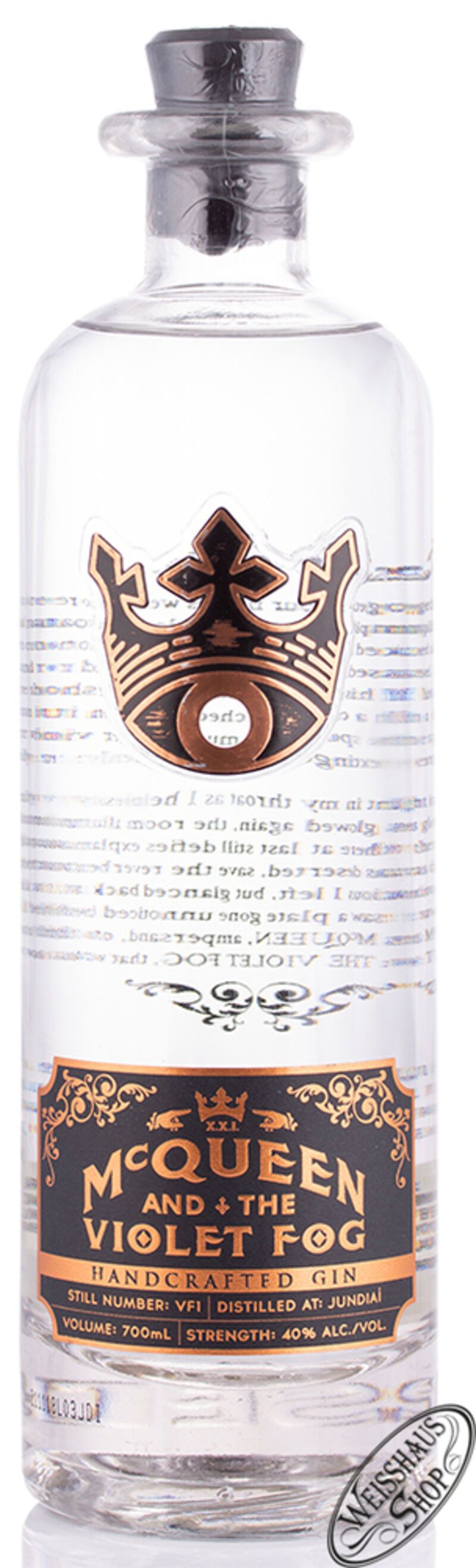McQueen and the Violet Fog Gin 40% vol. 0,70l