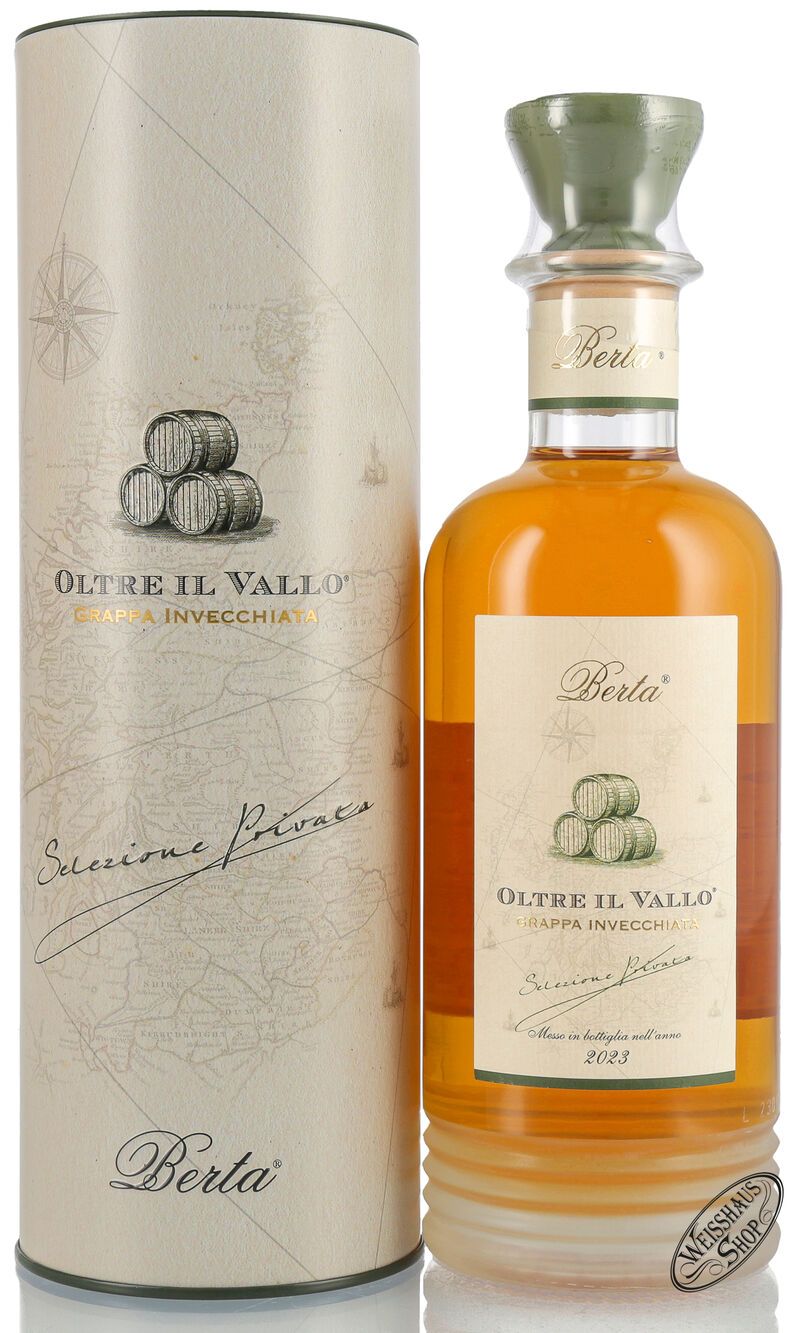Berta Grappa Oltre il Vallo 43% vol. 0,70l Berta Grappa Oltre il Vallo 43% vol. 0,70l