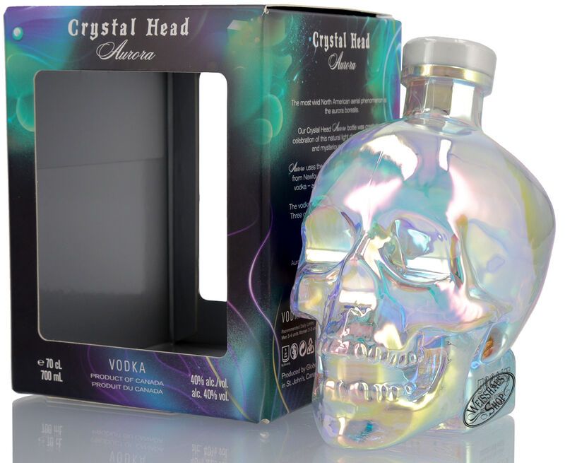 Crystal Head Vodka Aurora 40% vol. 0,70l Crystal Head Vodka Aurora 40% vol. 0,70l