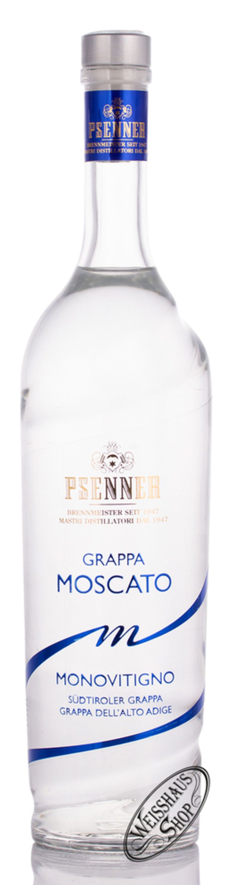 Psenner Grappa Moscato 41% vol. 0,70l