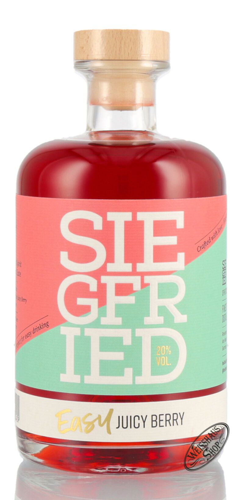 Siegfried Easy Juicy Berry Gin 20% vol. 0,50l Siegfried Easy Juicy Berry Gin 20% vol. 0,50l