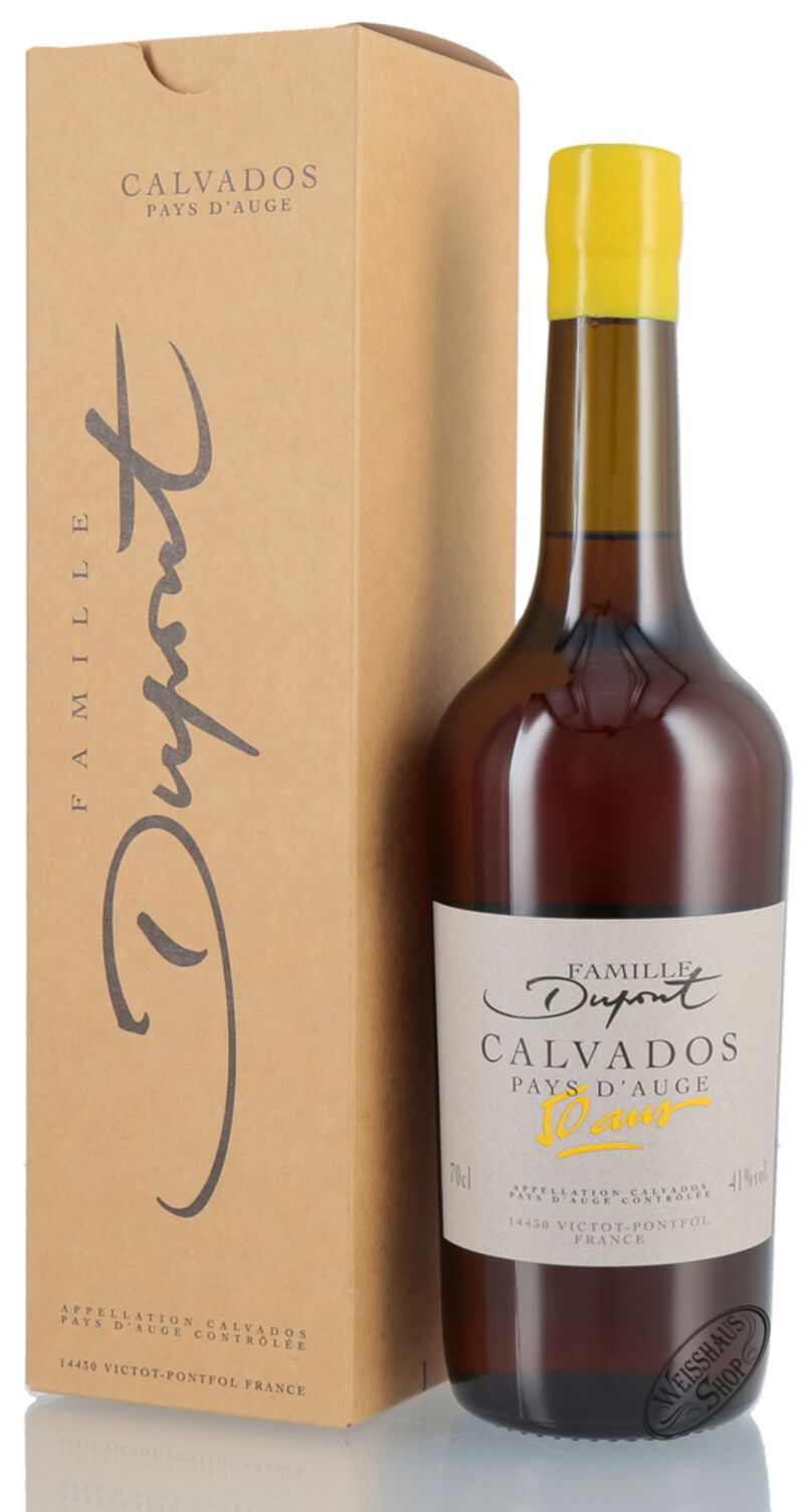 Dupont Pays d'Auge 50 YO Calvados 41% vol. 0,70l