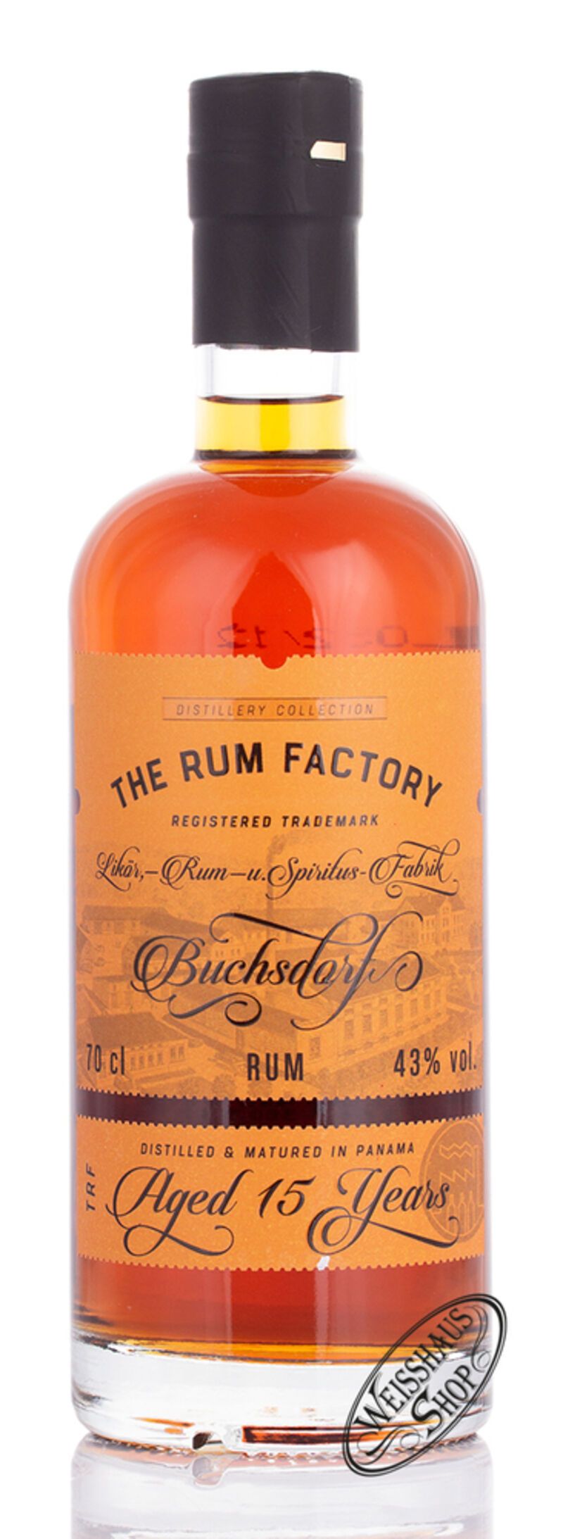 The Rum Factory 15 YO Panama Rum 43% vol. 0,70l