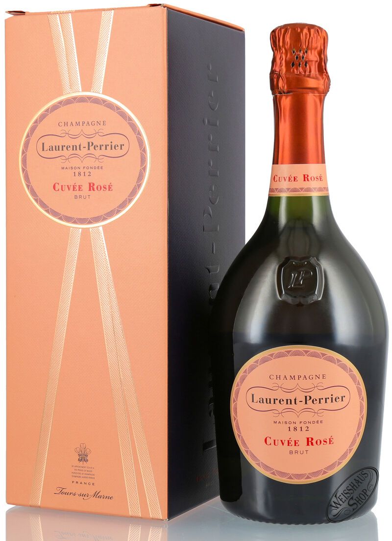 Laurent Perrier Cuvée Rose Brut Champagner 12% vol. 0,75l Geschenkkarton